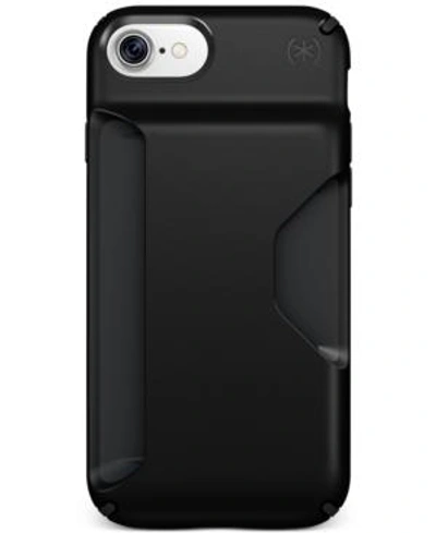 Speck Presidio Wallet Iphone 7 Case In Black/black