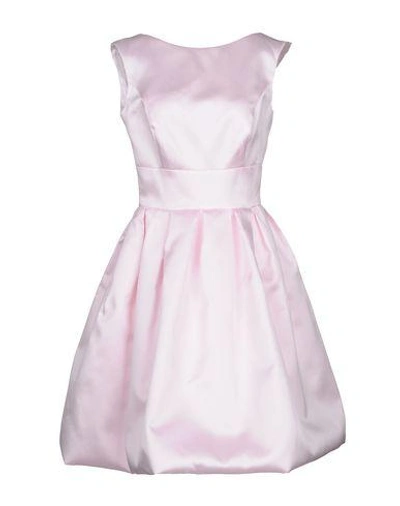 Io Couture Knee-length Dress In Light Pink