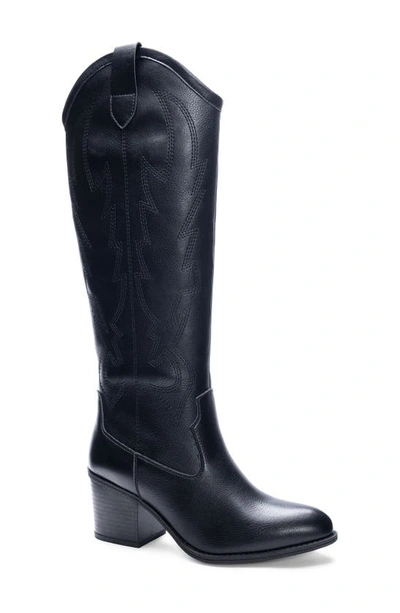 Dirty Laundry Upwind Western Boot In Black