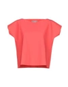 Chiara Boni La Petite Robe T-shirts In Coral