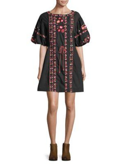 Free People Havana Mini Dress In Green