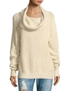 Free People Cowlneck Sweater In Ivory