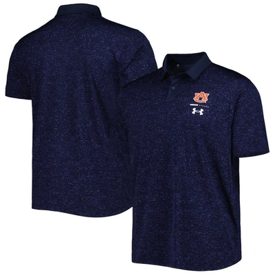 Under Armour Navy Auburn Tigers Static Performance Polo