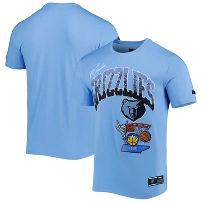 Pro Standard Light Blue Memphis Grizzlies Hometown Chenille T-shirt