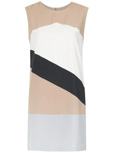 Olympiah Panelled Short Dress X Silvia Braz In Multicolour