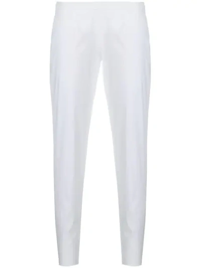 Prada Classic Tapered Trousers - White In White
