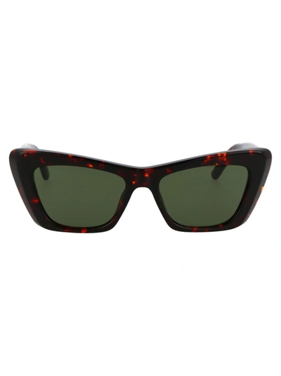 Palm Angels Sunglasses In 6055 Dark Havana