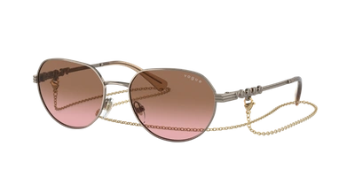 Vogue Eyewear Woman Sunglasses Vo4254s In Pink Gradient Brown