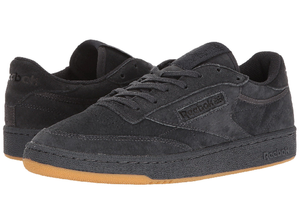 reebok club c 85 tg lead black