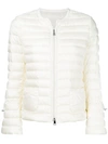 Moncler Almandin Quilted Down Jacket In White