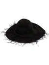 Horisaki String Hat In Black