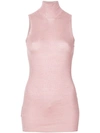 Prada Knitted Top In Pink