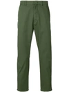 Pence Cropped Trousers - Green