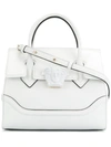 Versace Palazzo Empire Tote Bag In White