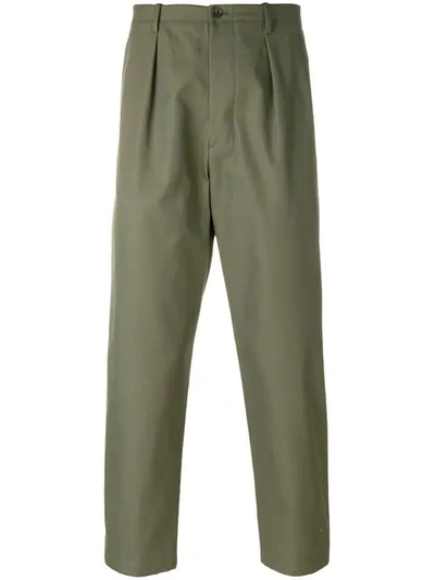 Valentino Tailored Cargo Pants - Green