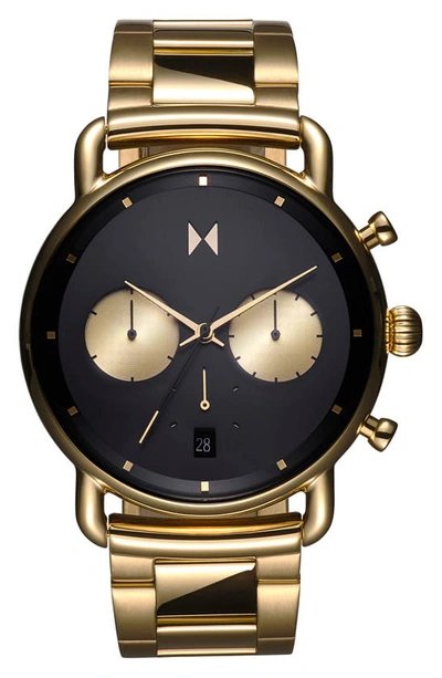 Mvmt Blacktop Chronograph Bracelet Watch, 42mm