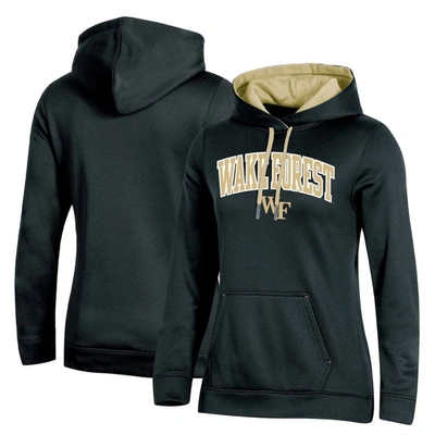 Champion Black Wake Forest Demon Deacons Arch Logo 2.0 Pullover Hoodie