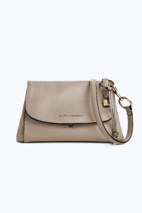 Marc Jacobs Mini The Boho Grind Leather Shoulder Bag - Beige In Light ...