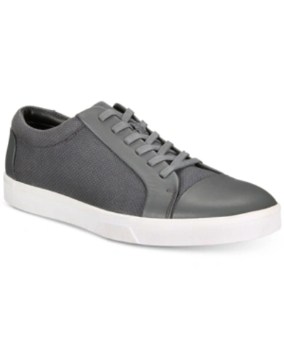 Calvin Klein Men's Igor Lace-up Sneakers Men's Shoes In Gray