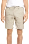 Hurley Dri-fit Weston Shorts In Khaki