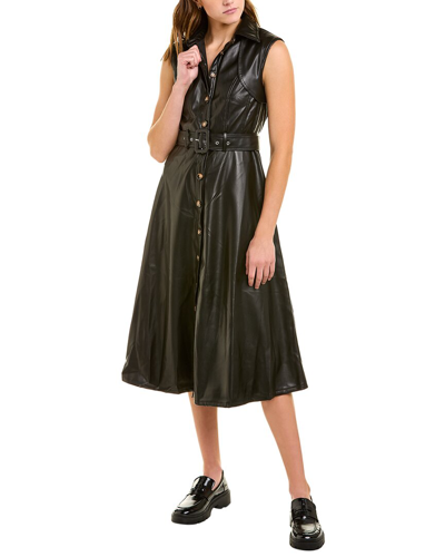 Beulah Midi Dress In Black