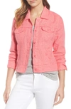 Tommy Bahama 'two Palms' Linen Raw Edge Jacket In Soft Flamingo