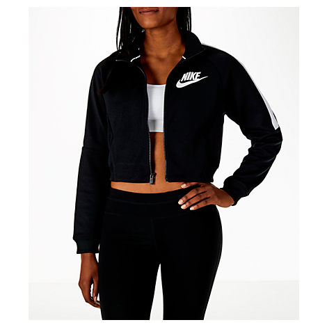 nike crop jacket