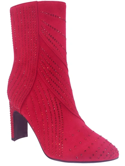 Impo Women's Vareli Sparkle Boot With Memory Foam Women's Shoes In Red