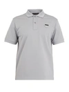 Prada Logo-appliqué Cotton-piqué Polo Shirt In Dark Grey