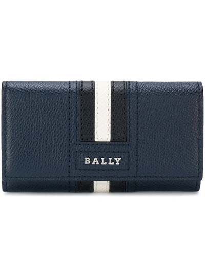 Bally Tatos Key Case In Blue