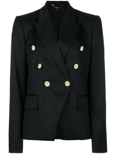 Stella Mccartney Black Wool Double-breasted Jacket