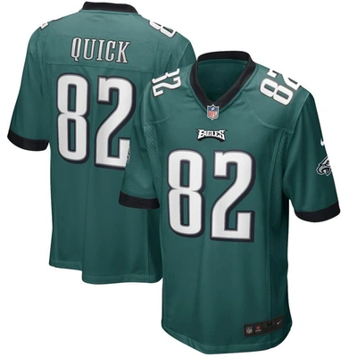 Nike Mike Quick Midnight Green Philadelphia Eagles Game Retired Player Jersey