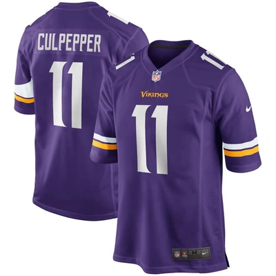 Nike Daunte Culpepper Purple Minnesota Vikings Game Retired Player Jersey