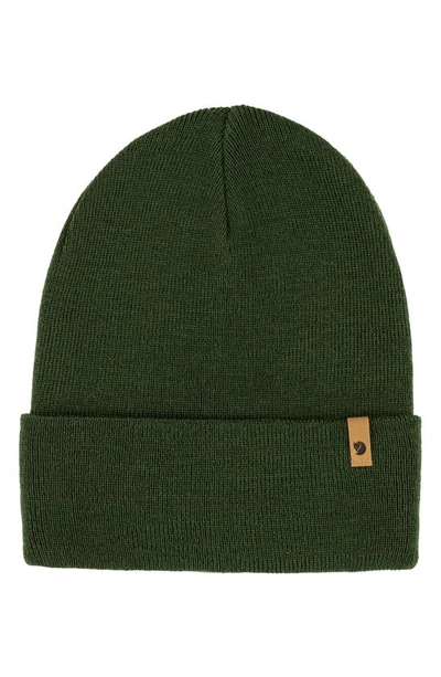 Fjall Raven Classic Knit Hat In Deep Forest