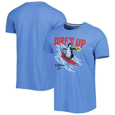 Homefield Blue Youngstown State Penguins Surf's Up Hometown T-shirt