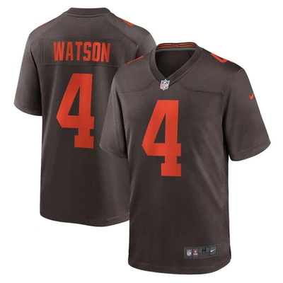 Nike Deshaun Watson Brown Cleveland Browns Alternate Game Jersey