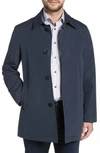 Cole Haan Signature Water Resistant Car Coat In Navy