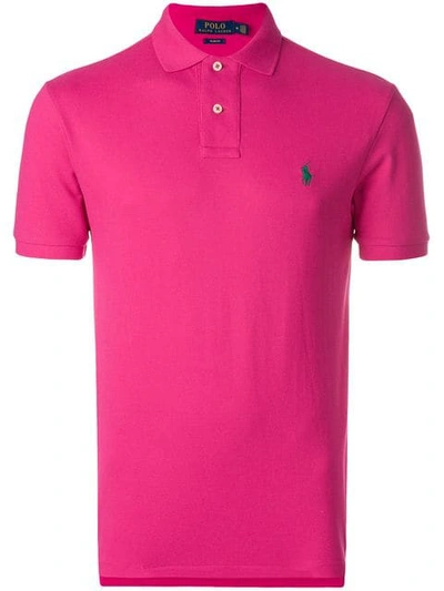 Polo Ralph Lauren Slim-fit Polo Shirt - Pink