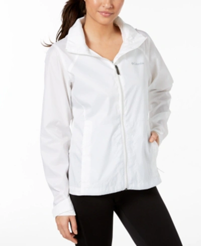Columbia Women's Switchback Waterproof Packable Rain Jacket, Xs-3x In Gumdrop