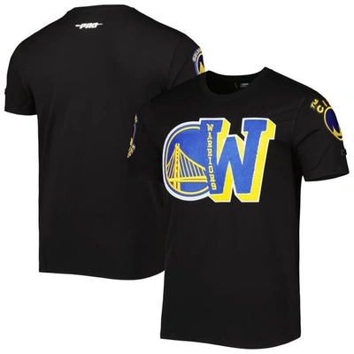 Pro Standard Black Golden State Warriors Mash Up Capsule T-shirt