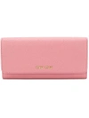 Miu Miu Classic Continental Wallet - Pink In Pink & Purple