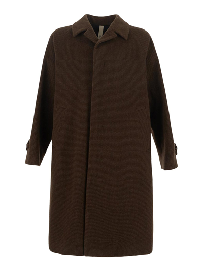 Hevo Amastuola Coat In Brown