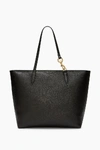 Rebecca Minkoff Sherry Dog Clip Leather Tote - Grey In Blk/taupe