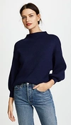 Line & Dot Alder Sweater In Navy