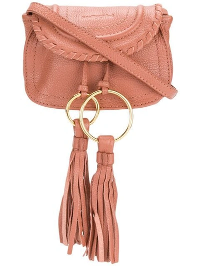 See By Chloé Tassel Embellished Clutch