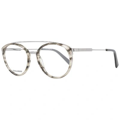 Dsquared² Grey Unisex Optical Frames In Red