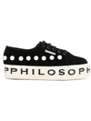 Philosophy Di Lorenzo Serafini Superga X Philosophy Studded Sneakers - In A0555