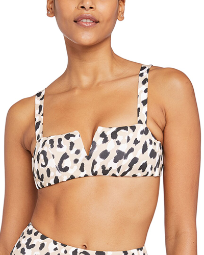 Vitamin A Kaya Adjustable Tie Back Top In Wildcat