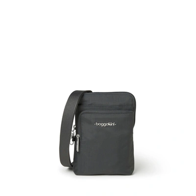 Baggallini Modern Pocket Crossbody Bag In Grey