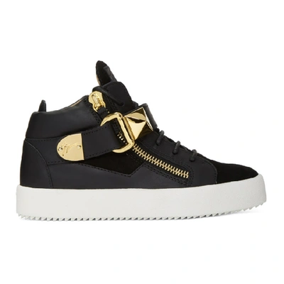 Giuseppe Zanotti Ssense Exclusive Black May London Donna High-top Sneakers